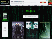 Tablet Screenshot of matrix.espaciolatino.com